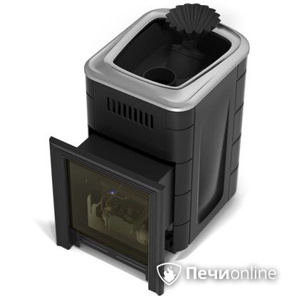 Газовая печь для бани TMF Таймыр Мини 2017 Inox закрытая каменка антрацит в Костроме